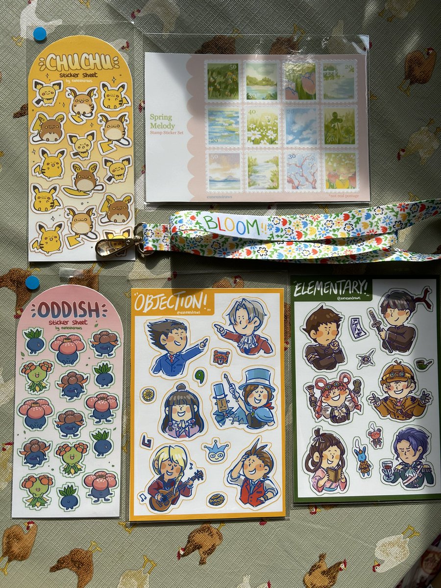 (gonna slowly add to this reply thread with things i bought from otakuthon) wish i had enough money to buy <a href="/euneundraws/">Eun ⚡⚽️</a> entire catalogue✨