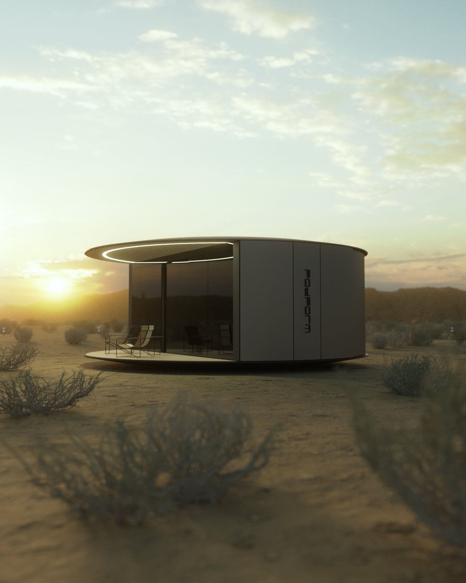 podformco's tweet photo. Why the future of living is perfectly round? Find out: https://t.co/IJajOZcWfy
__
#podform #P8Studio #CircularLiving #SmartDesign #SolarPowered #FutureReady #InnovativeLiving https://t.co/MYiBxRUUE4
