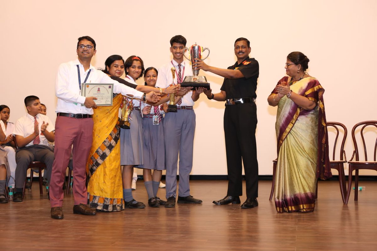 suryacommand's tweet image. #IndianArmy
#AWES
#CBSE
#IgnitedMinds

#SuryaCommand Inter Cluster Debate Competition was conducted by #Army Public School (APS) #Meerut Cantt.  APS, #Allahabad and APS #Gorakhpur won the Hindi and English #Debate Competition respectively out of nine participating teams. The…