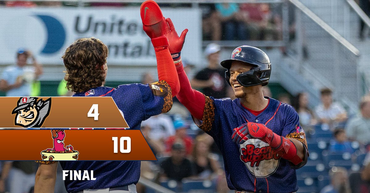 PortlandSeaDogs's tweet photo. Maine Bean Suppahs Cook-Up 10 Runs in 6th Inning for 10-4 Win 

📰 https://t.co/muR1YOPpmB https://t.co/O3kOfgMw7N