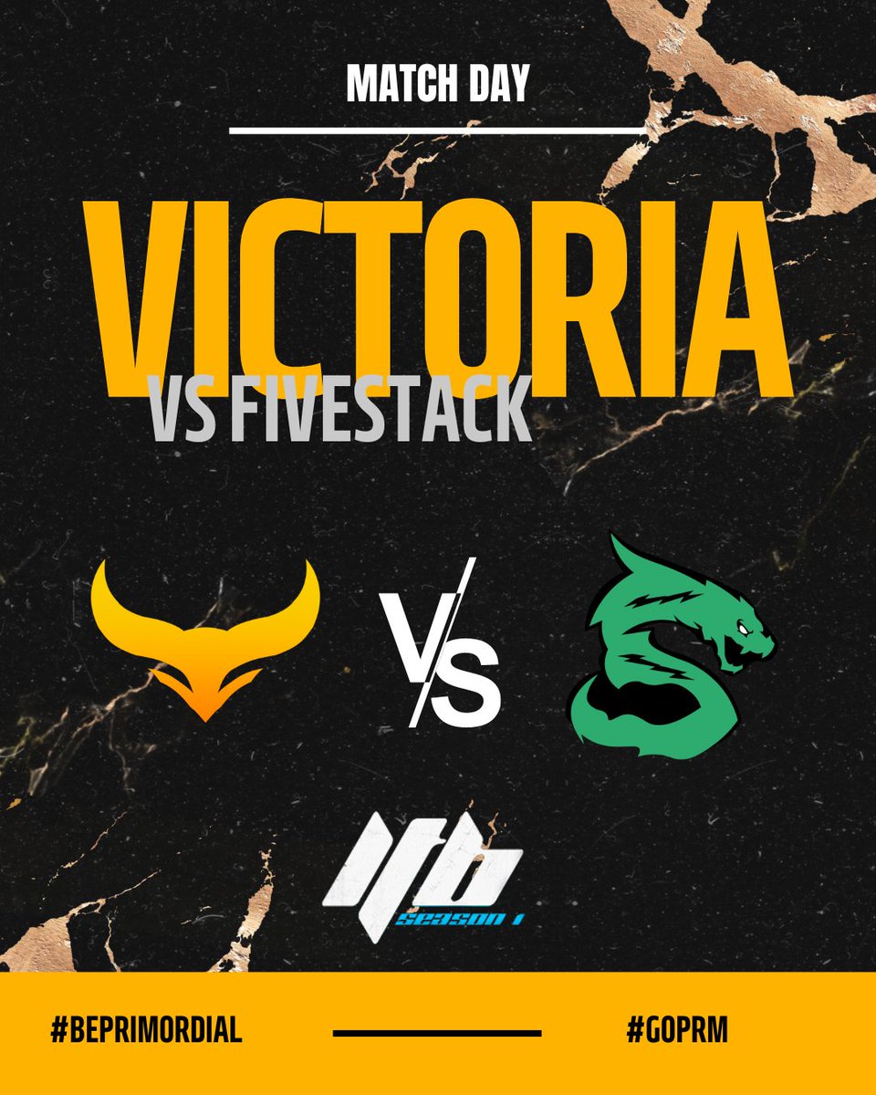 Lamentablemente no se pudo jugar el partid, nos llevamos la victoria en esta ocasión

pero mañana al fin podremos hacer el debut de nuestro equipo!
atentos a nuestras redes!
#BePrimordials #GoPRM