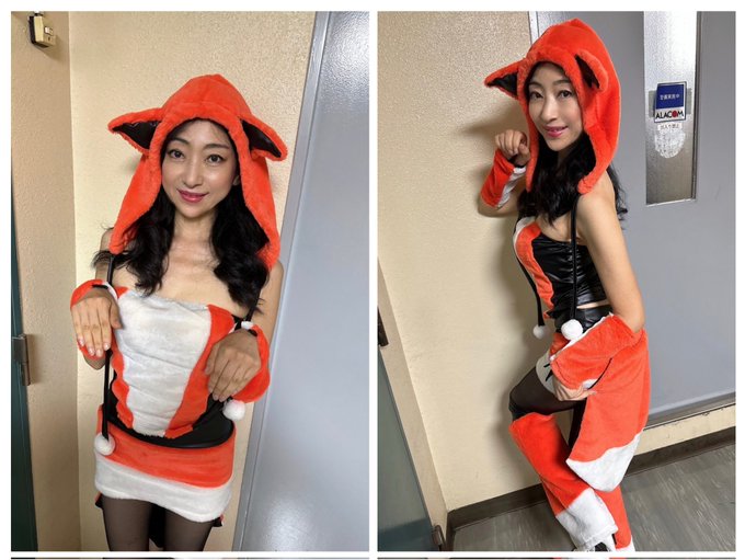 周年イベントでキツネになってみた🦊 #夕樹舞子 #森美希 #森崎りか https://t.co/rQYVum8y4L<a href="/tag/%E5%A4%95%E6%A8%B9%E8%88%9E%E5%AD%90"class="tags">#夕樹舞子</a><a href="/tag/%E6%A3%AE%E7%BE%8E%E5%B8%8C"class="tags">#森美希</a><a href="/tag/%E6%A3%AE%E5%B4%8E%E3%82%8A%E3%81%8B"class="tags">#森崎りか</a>
