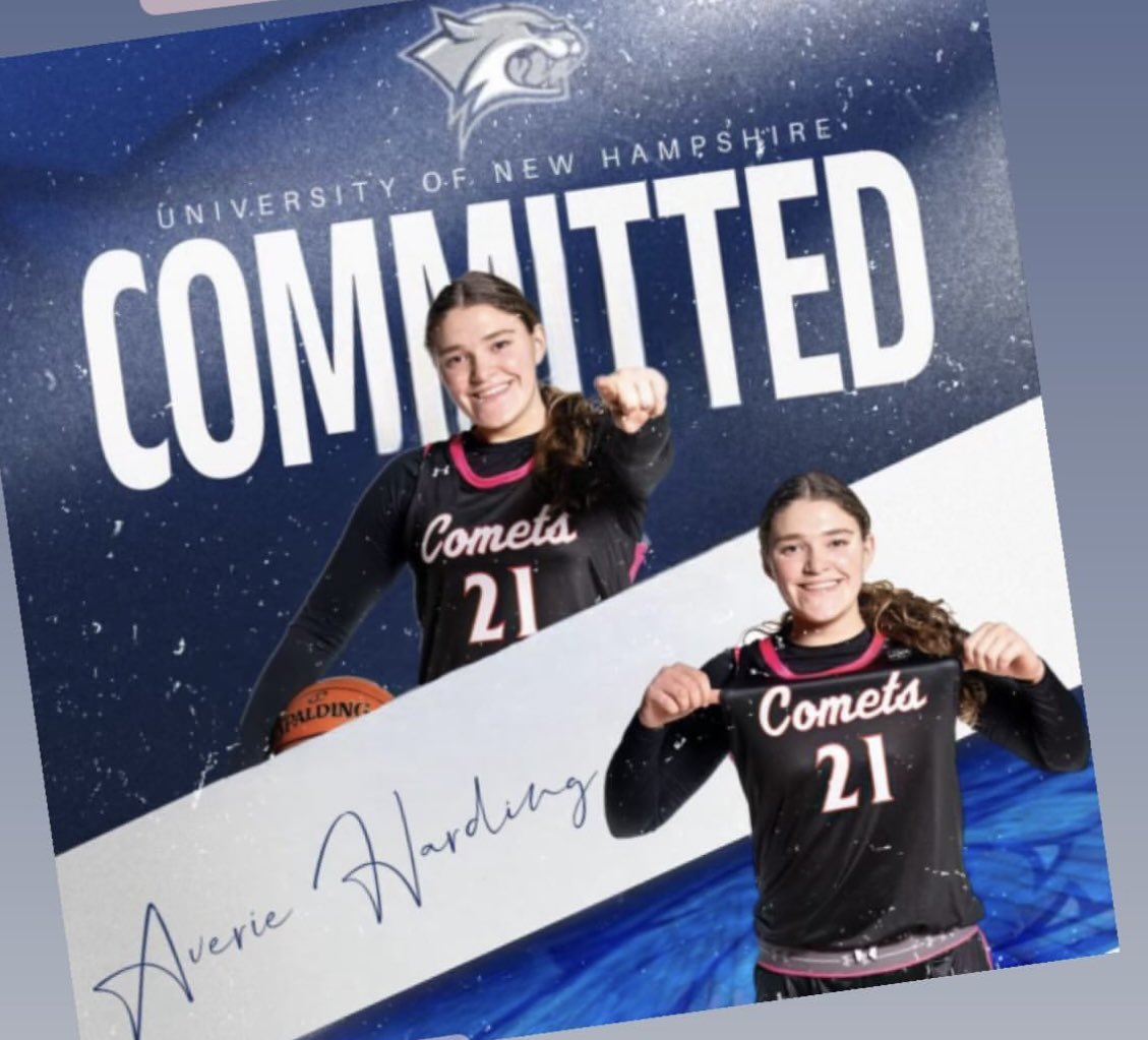 Congrats to <a href="/averie_hardingg/">Averie Harding</a> and her family! Awesome Addition to our team this season. Thankful you became a Comet and I got to be your coach! Can’t wait to watch you as a Wildcat! Super proud of you! Big things ahead kid! 🐾💜