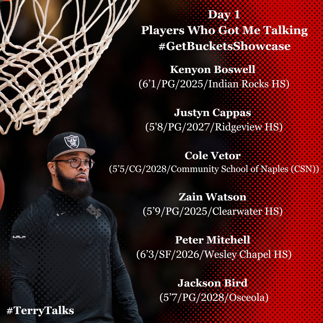 Terry Drake (@tdrakebasktball) on Twitter photo These players got me talking about their Day 1 performance...
#TerryDrakeBasketball #TerryTalks #GetBucketsShowcase <a href="/PaulBiancardi/">Paul Biancardi</a> <a href="/ColeVetor/">Cole Vetor</a> <a href="/Bubbazain/">zain watson</a> <a href="/Petermit_/">Peter Mitchell</a> <a href="/JacksonBird2028/">Jackson Bird</a> These players got me talking about their Day 1 performance...
#TerryDrakeBasketball #TerryTalks #GetBucketsShowcase <a href="/PaulBiancardi/">Paul Biancardi</a> <a href="/ColeVetor/">Cole Vetor</a> <a href="/Bubbazain/">zain watson</a> <a href="/Petermit_/">Peter Mitchell</a> <a href="/JacksonBird2028/">Jackson Bird</a>