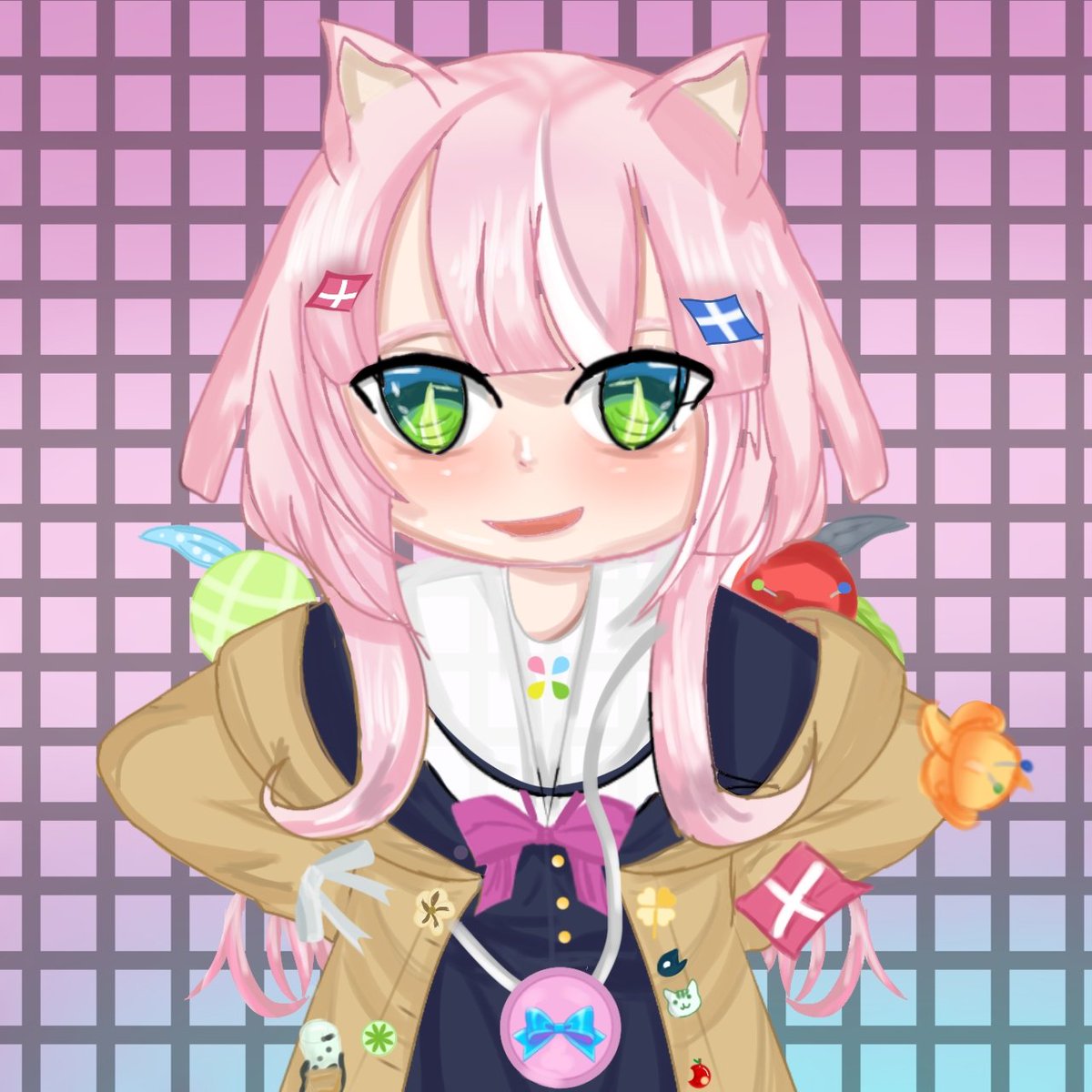 PartofKiel's tweet image. makasih banyakk buat kak vic yang udah kasih aku chibi art nari yang lucu enihhh 🥰😭😫🥹🫶🫶 
art by : @vctrchll 
#Nari_Art