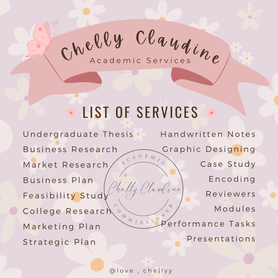 chelly writes ᯓᡣ𐭩 | LF acads clients (@AcademicServerx) / Posts / X