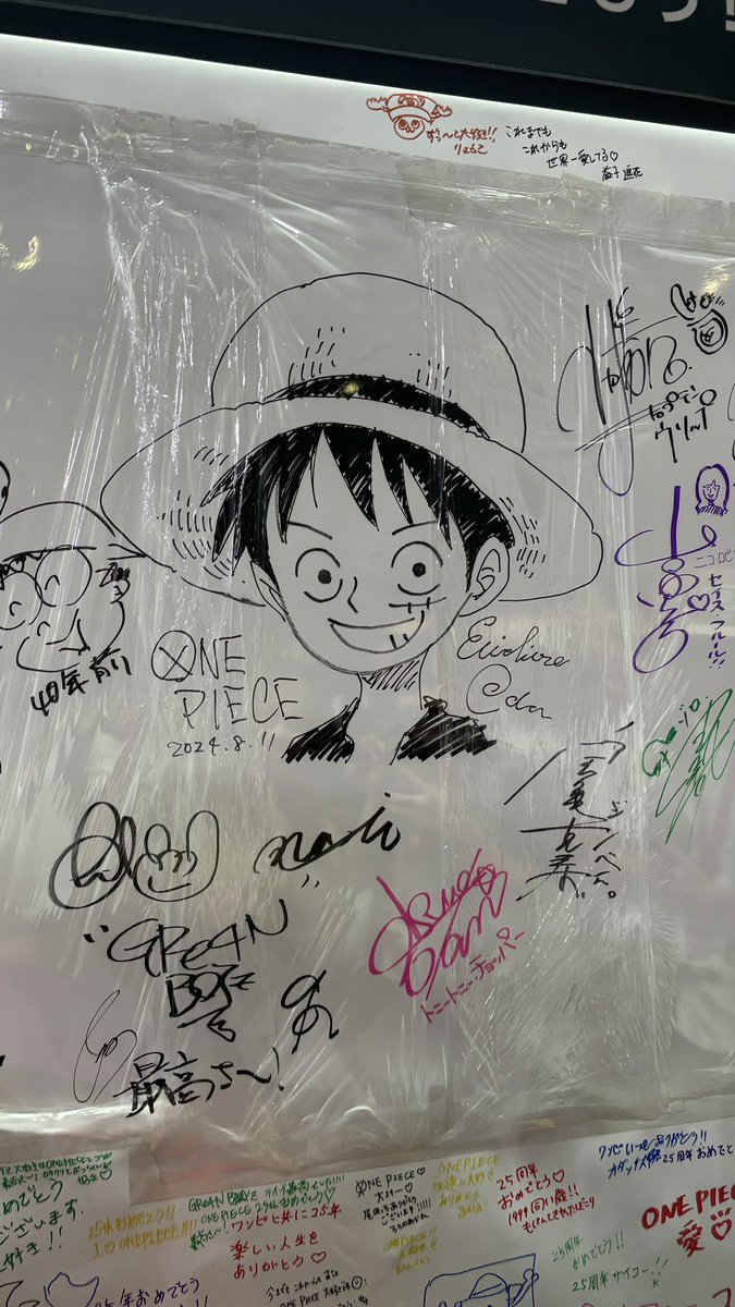 生ルフィ!

ちゃんと保護されてた

 #ONEPIECEDAY 