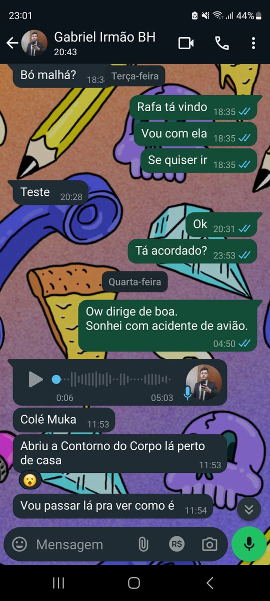 As vezes é assustador ser medium.