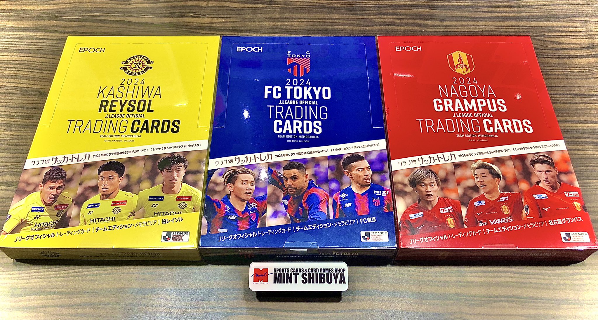2024 Jカード 名古屋グランパス チームエディション未開封BOX EPOCH 2024 Jリーグオフィシャルトレーディングカードチーム