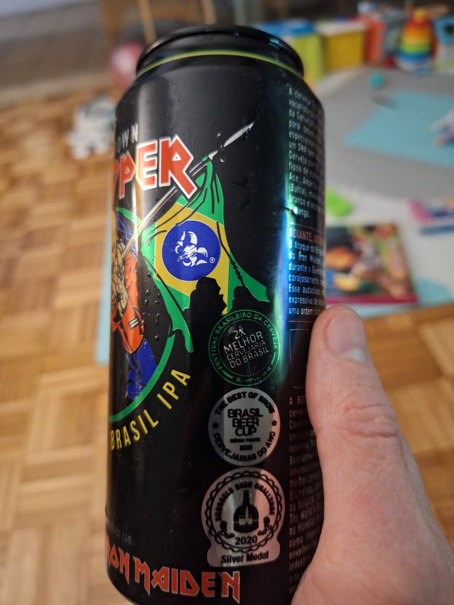 Jmo (@josema_obes) on Twitter photo No soy de las IPAS pero si es de Maiden es bueno...
La Trooper IPA de <a href="/bodebrown/">Samuel Bodebrown</a> 🇧🇷🤘🍺
#IronMaiden
#Beer No soy de las IPAS pero si es de Maiden es bueno...
La Trooper IPA de <a href="/bodebrown/">Samuel Bodebrown</a> 🇧🇷🤘🍺
#IronMaiden
#Beer