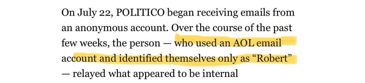 vonnegut_curt's tweet photo. Who uses an AOL account really?!? #TrumpHack https://t.co/uQ7uRYfwkQ