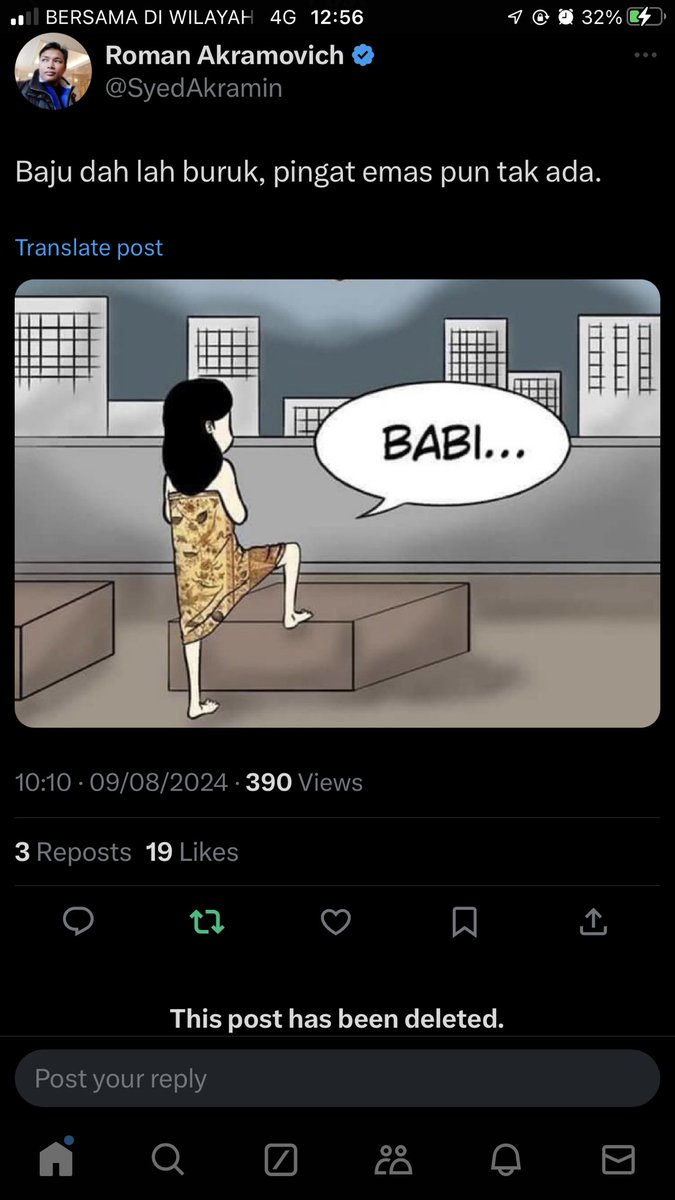 elameenrahmeet_'s tweet photo. @SyedAkramin Saya suka tweet ini tapi owner tweet dah delete 🤣🤣🤣 https://t.co/HFOxWNFbky