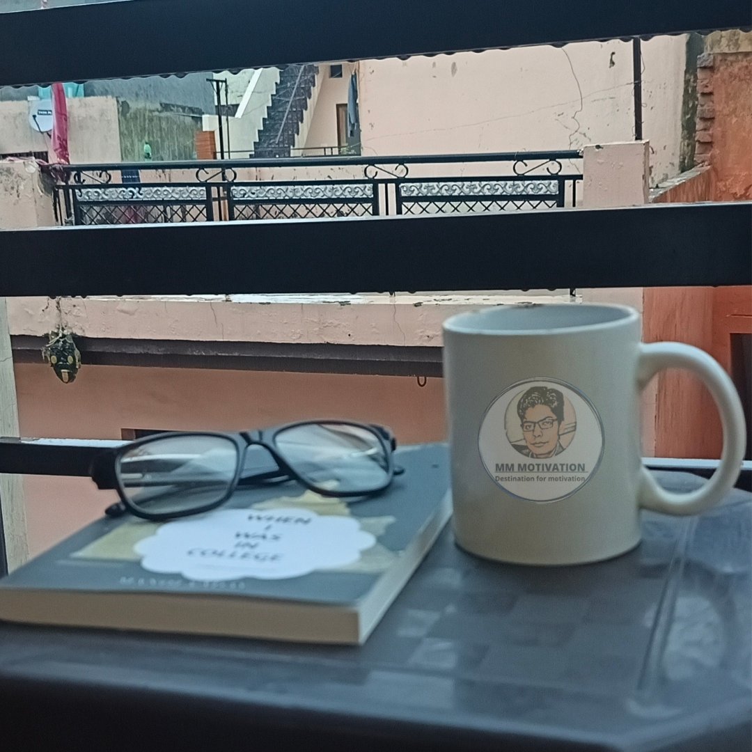Author_Manoj's tweet photo. A cup of motivation, a book of dreams, and a clear vision of what's possible. The day is yours to create. https://t.co/wsOyxK8aeB