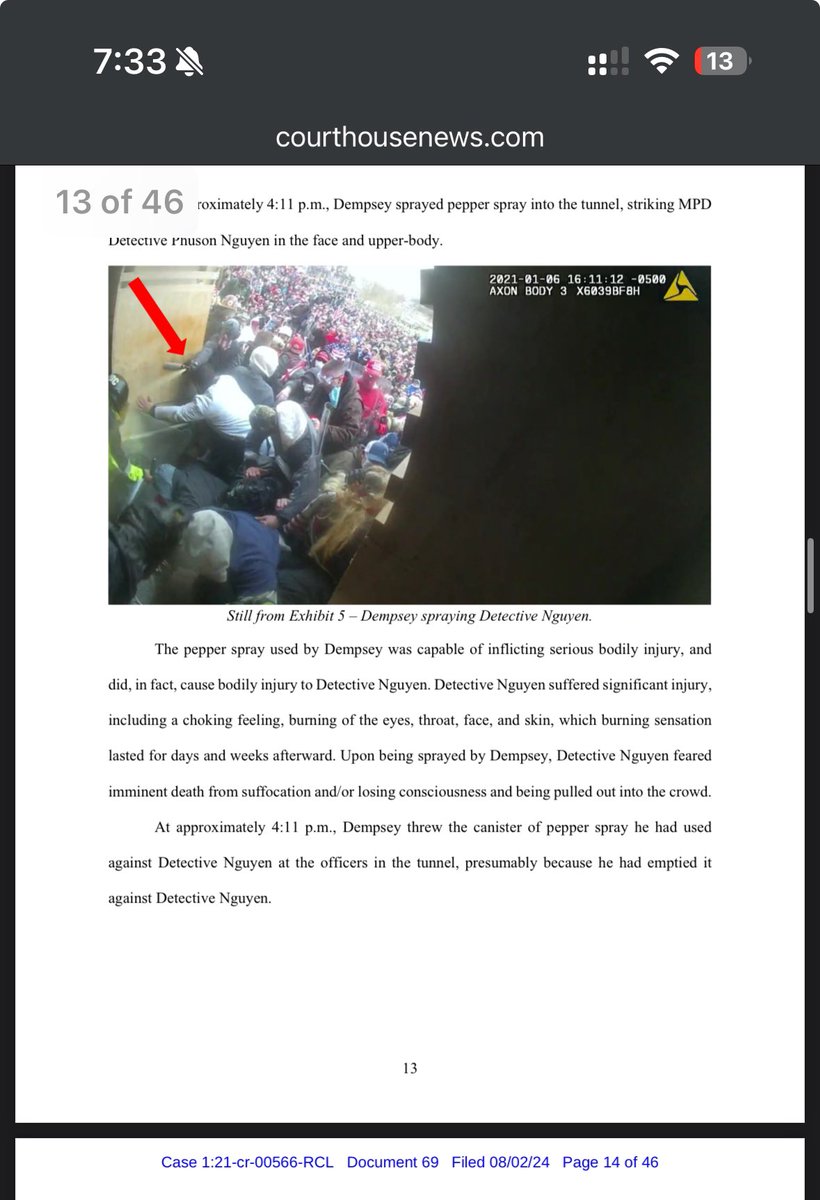 richsapien's tweet photo. @derick_jelley @_robbiewulson @JustinCanels @Jason You’re so close. And what do you think is required in court to secure a conviction like this? It took 2 seconds to Google his name and find the court document with photos and references to video evidence. Are these pieces cut up small enough for you? https://t.co/8SVpB98jth