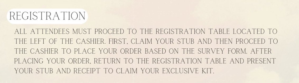 Hello everyone! Please follow the registration steps here to make sure that we can verify and track all registered and walk-in attendees. Thank you so much!