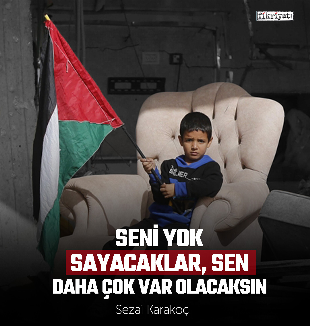 "Seni yok sayacaklar, sen daha çok var olacaksın."  

Sezai Karakoç

#GazaGenocide