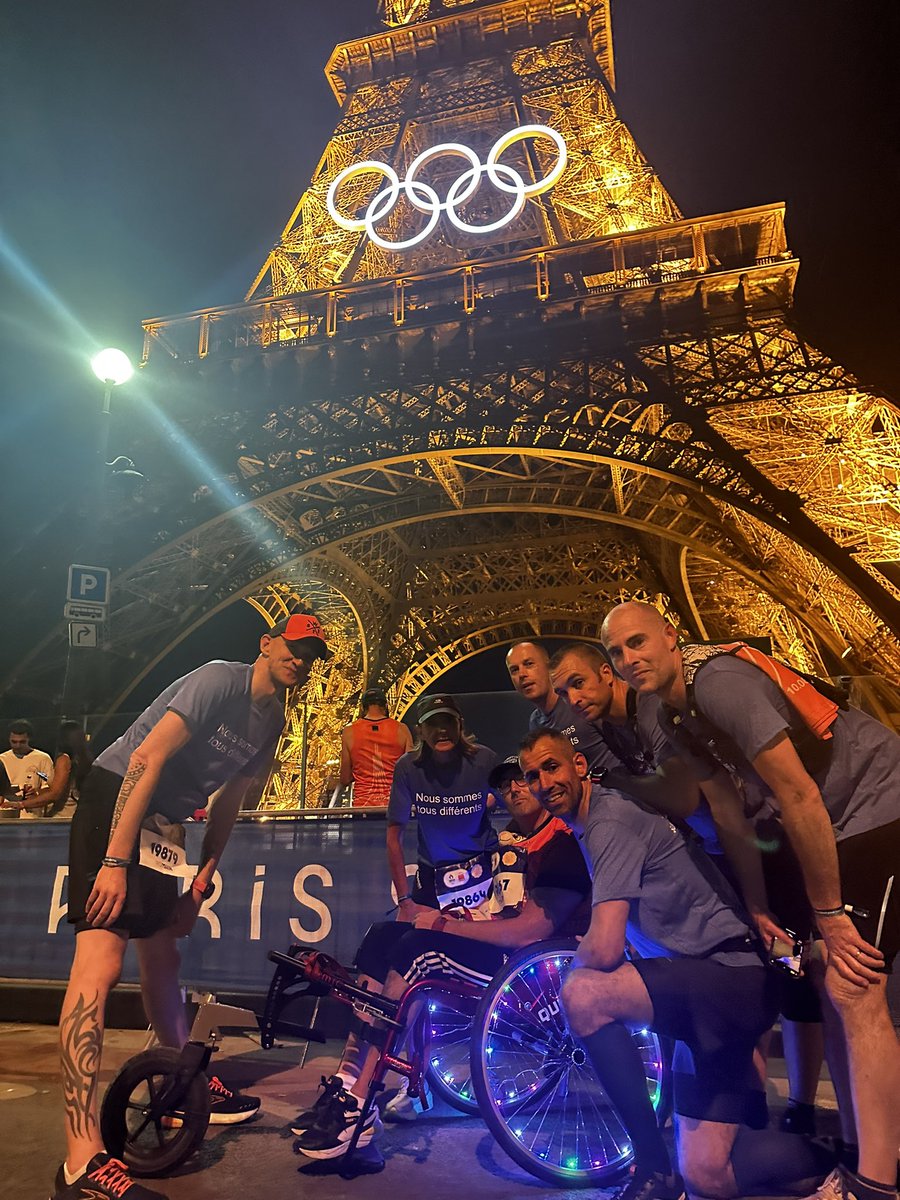 Il y a des soirées hors du temps 
Une parenthèse inattendue
Un moment d’émotion
Courir pour défendre une cause  
Une parenthèse inattendue
Un moment rempli d’émotion d’espoir
Gardons cette envie avec cette même ferveur et le même engouement pour nos Jeux Paralympiques <a href="/pompiers78/">pompiers78</a>