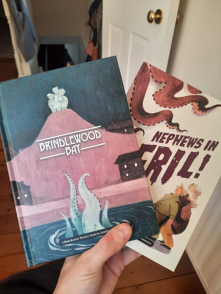 Gazza Mitchell (@gazzamitchell) on Twitter photo As an ill teenager, I spent a lot of time watching Murder, She Wrote with my nan on daytime television. I also spent a lot of time reading Lovecraft. I think <a href="/jasoncordova6/">Jason Cordova</a>'s Brindlewood Bay has been a really thoughtful birthday present and I cannot wait to get it to the table. As an ill teenager, I spent a lot of time watching Murder, She Wrote with my nan on daytime television. I also spent a lot of time reading Lovecraft. I think <a href="/jasoncordova6/">Jason Cordova</a>'s Brindlewood Bay has been a really thoughtful birthday present and I cannot wait to get it to the table.