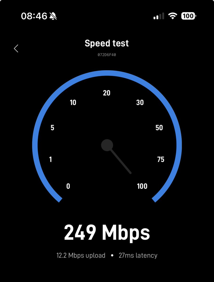 oljsssss's tweet photo. @TheMrG1961 @mattspx Starlink has been incredible for me. Live on outskirts of a large town and could only get 25-30mbps through phone line (no FTTP planned for our road) so switched. Haven’t looked back. https://t.co/Xd6iWXUIZr