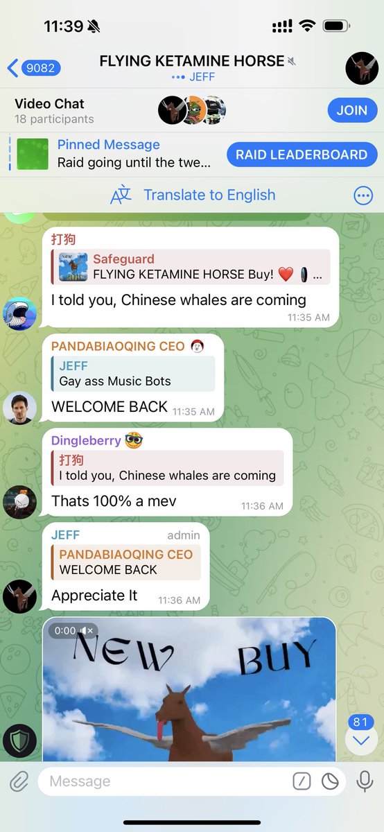 100 sol Mev bot - “I told you Chinese whales are coming”

Bro wants to sell that Chinese marketing package so badly.

Fuck it I might just pay him 20 sol for some heavily botted Chinese whale TG group shills that will bring no volume.

Study Ketamine.