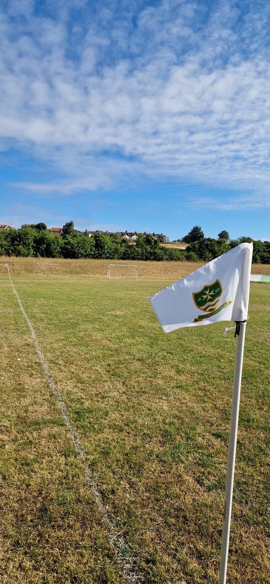 First mini soccer pre season at the home ground today. Beautiful day for it!