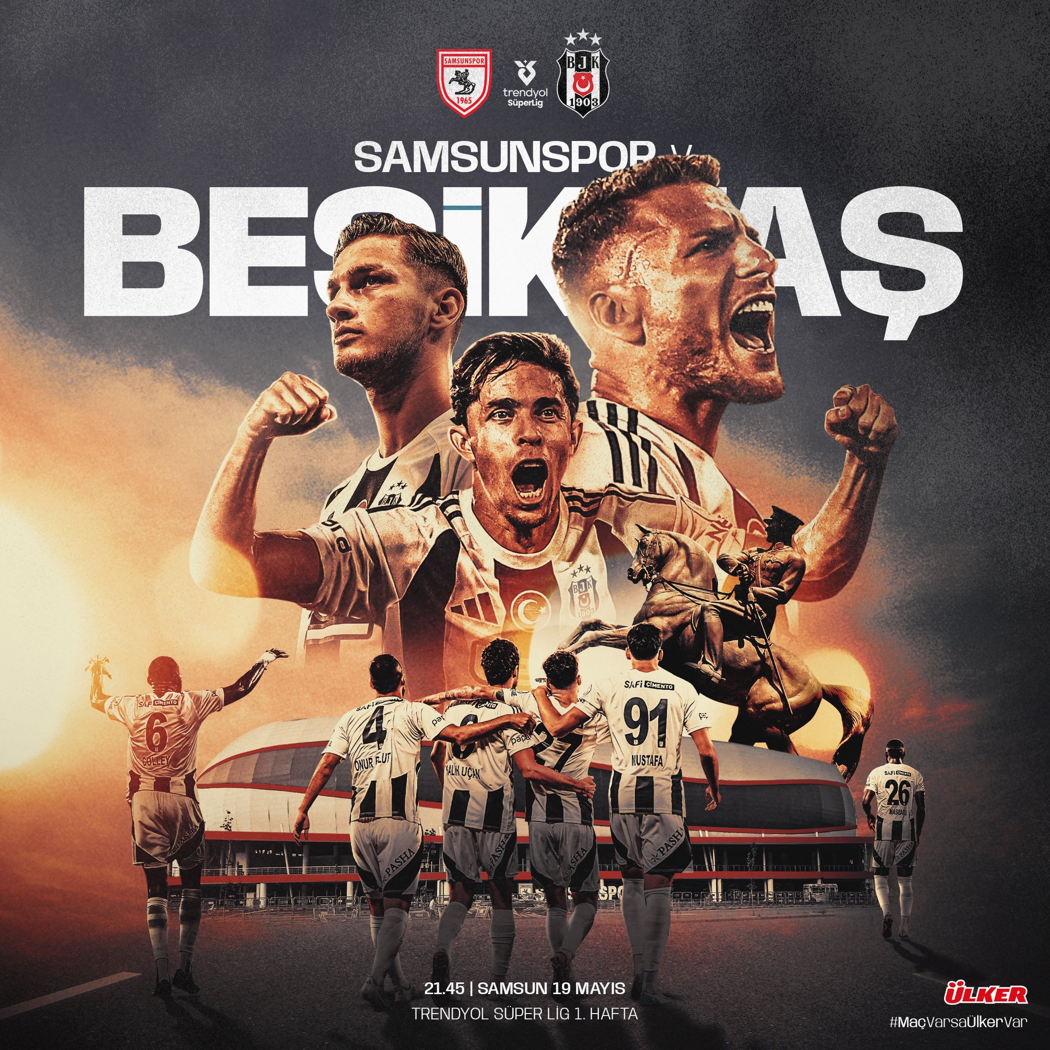 samsunspor beşiktaş maç afişi