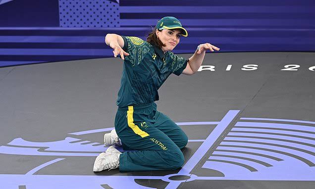 Sahar_A_Writes's tweet photo. If you can't see that Raygun embodies the true Australian spirit, you've missed the point. She lived her #breakdancing dream at the Olympics, gave zero f*cks what anyone thought, had a go. Now she's as iconic as Kath Day-Knight &amp; Chris Lilley. That's Aussie greatness🦘 #Paris2024 https://t.co/hddFWSAl5y