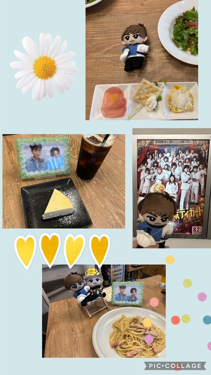 sena2320's tweet photo. 昨日、「赤羽骨子のボディガード」久しぶりに姉妹💛💚で行きました😊
面白かったけど、周り若い子ばかりでした🤣🤣🤣
その後は、ランチしてきました🍝
#赤羽骨子のボディガード
#VOLENTE https://t.co/doGe6wdTLN