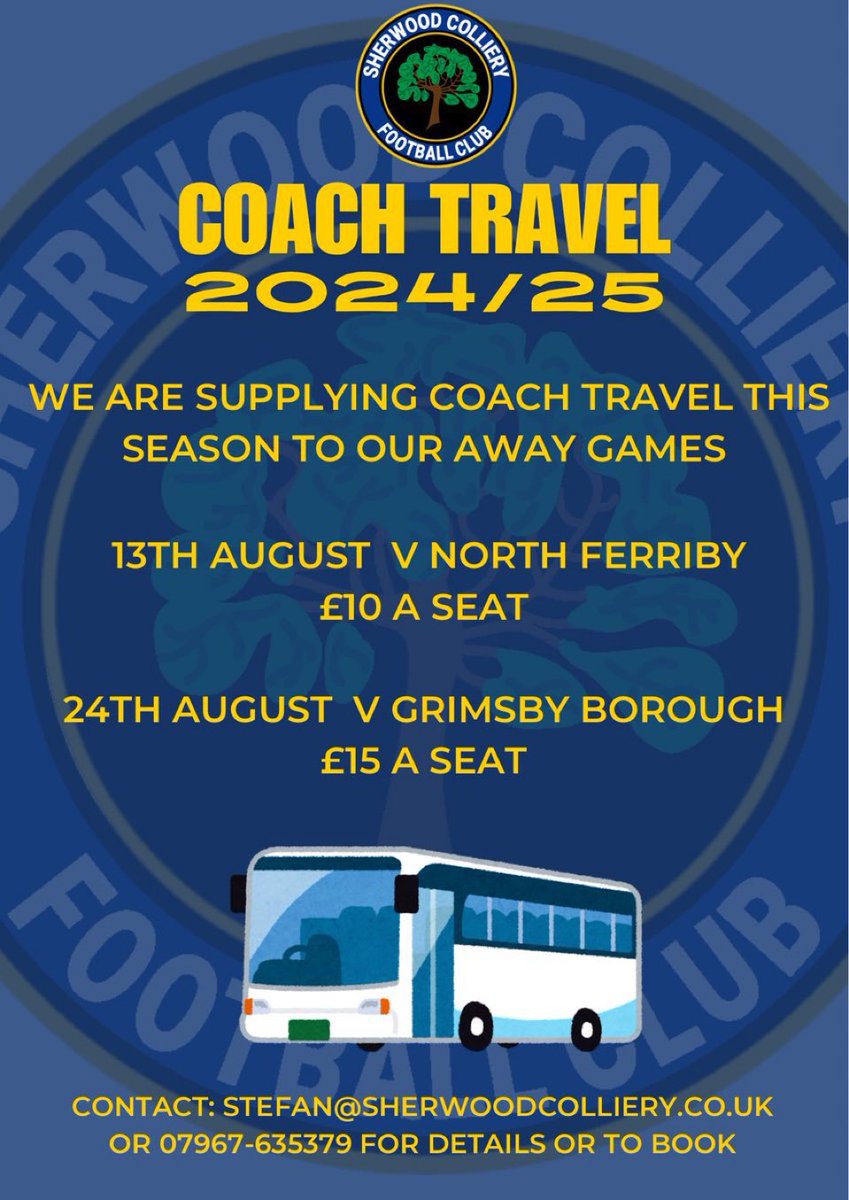 SCFC_08's tweet photo. Here we go! On the road for the first time and a tough one for sure - hope to see you there 🔵🌑🌳#UTW https://t.co/sEqt2iRTaC
