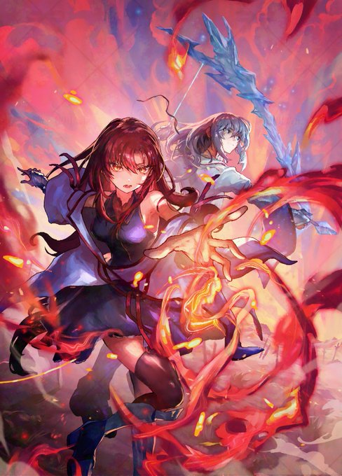 【WORK】  ❄️8/10発売🔥 TOブックス様より発売の「白銀の魔術師2 ～転生したから魔術を極める～ 」(著 #文月紲 先生)の装画を1巻に引き続き担当させて頂きました! どうぞよろしくお願いいたしますっ✨✨✨