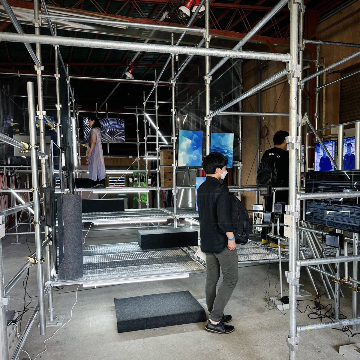 “INACTION”- my latest long-form generative artwork in <a href="/dialog_asia/">dialog()</a> now.
-
Excited to see so much energy flowing at Dialog() Generative Art Exhibition in these days. The space and event design are so cool for sparking more dialogues💖
Special Thanks: <a href="/VolumeDAO/">VolDAO</a> <a href="/NORIWTS/">NORI</a> <a href="/r21nomi/">NIINOMI / NEORT</a>