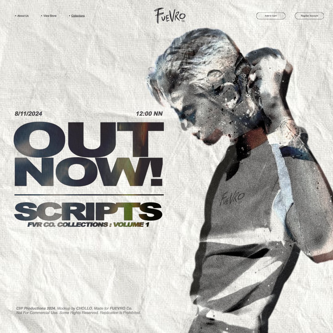 ͏
͏

͏ 
          ⓘ  𝗙𝗩𝗥 𝗖𝗢   ━━   𝙑𝙊𝙇𝙐𝙈𝙀  ➊ 
          <  𝓢CRIPTS   COLLECTION  >

          Pre-ordered   items  are  out
          now !   Make  sure  to  check
          your   inbox   for   deliveries !

          #FUEVRO #SCRIPTSbyFVR

͏ ͏ ͏

͏