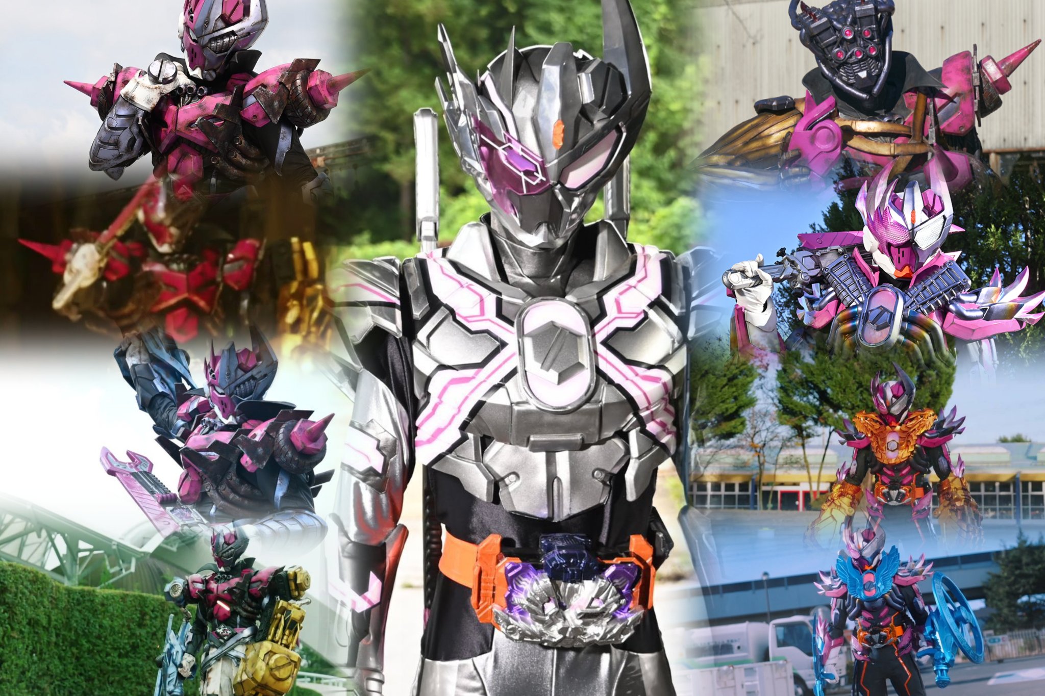 黒鋼スパナ 仮面ライダーヴァルバラド 缶バッジ 32点まとめ売り
