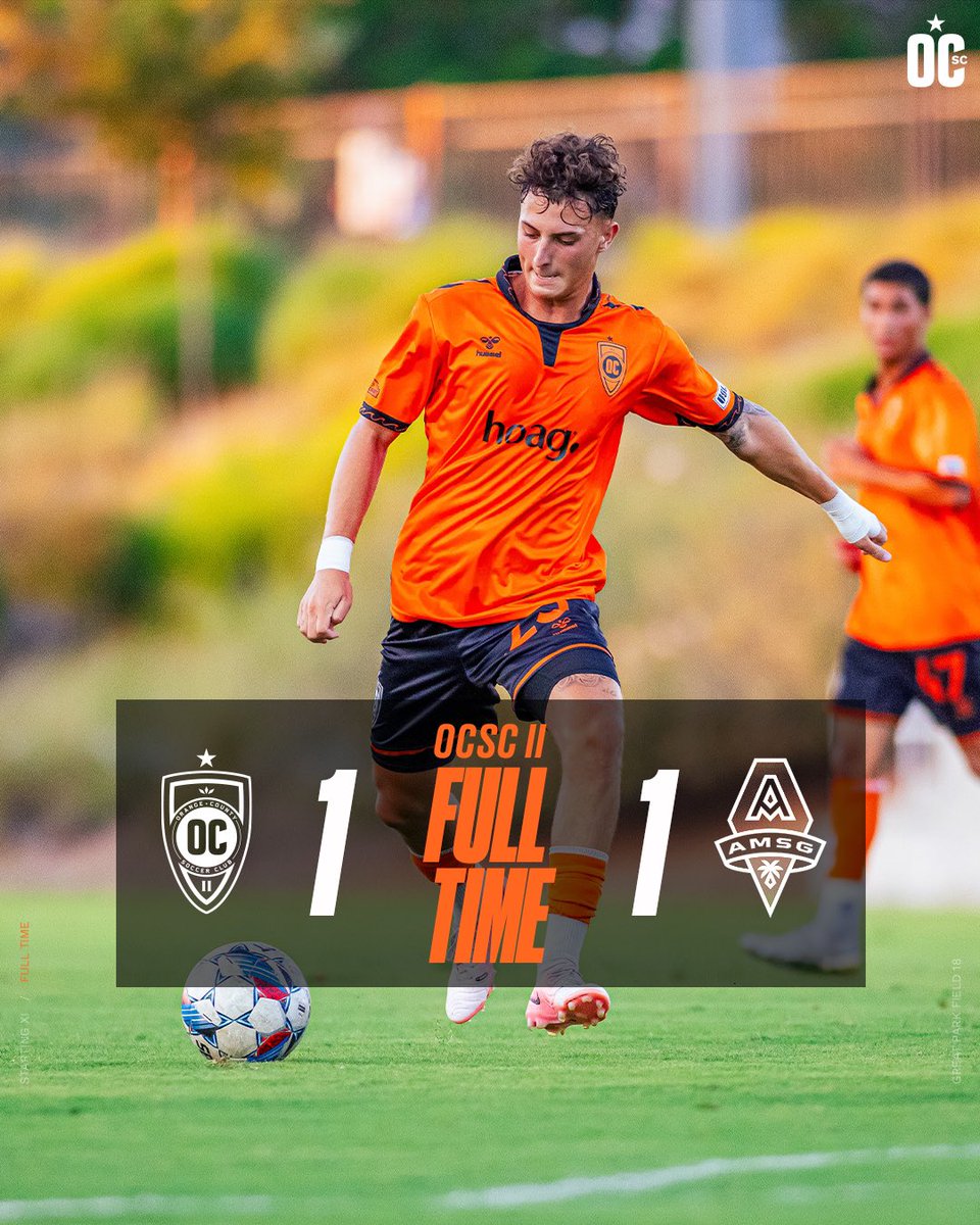 orangecountysc's tweet photo. Nothing to separate us, back to work on Monday! πͺ
#OCSCII | #NextWave https://t.co/iCWvEyvuGb