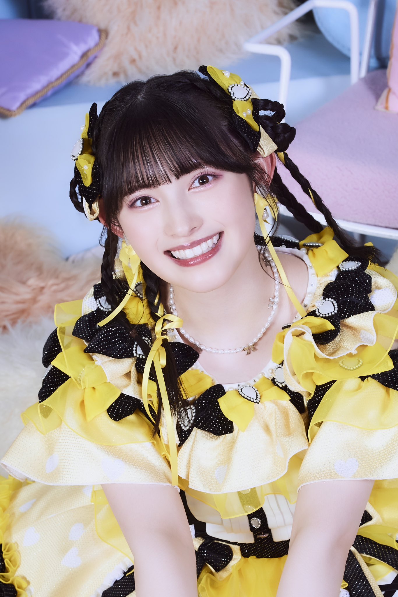 とき宣 菅田愛貴 定番タオル 黄色 超ときめき宣伝部 TIXNXNYO