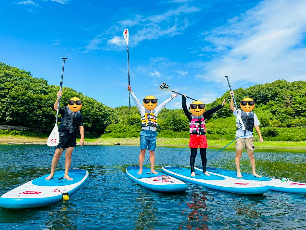 wTggZmqYmOZQeMM's tweet image. 涼しい！
気持ちいい、
面白い！
やっぱり夏は水遊びに限る！
 #SUP
 #矢野目ダム
 #Spes
