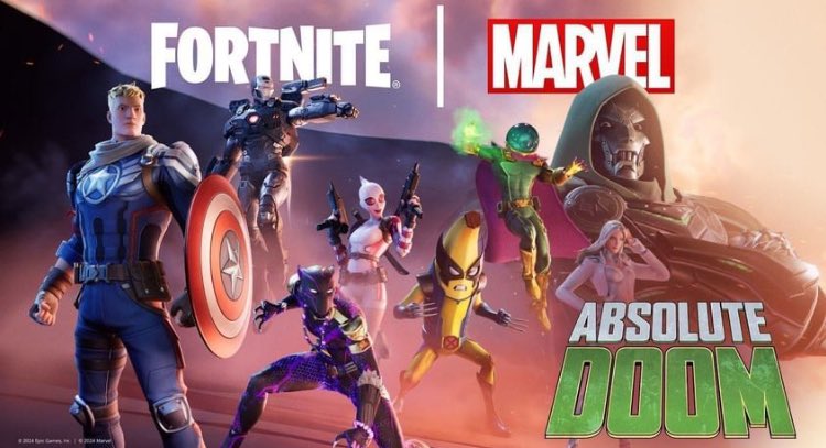 Fishynewa's tweet image. ENTIRE MARVEL BATTLE PASS IN ORDER

- Gwenpool (unlocked right away!) 
- War Machine
- Peelverine
- Emma Frost
- Captain Jonesy
- Mysterio
- Shuri  
#fortnite #fortniteleaks