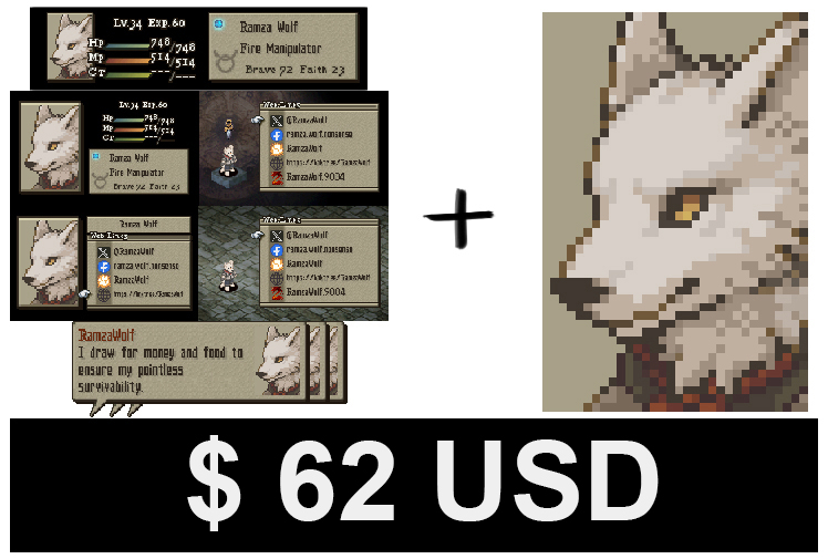 RamzaWolf's tweet photo. Final Fantasy Tactics (FFT) Commissions are now open!
Link to Commission details is on my bio! https://t.co/p5LMOgtXKd