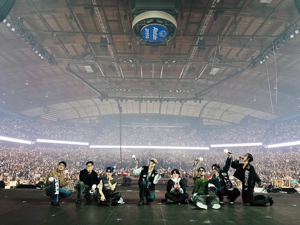 ATEEZofficial's tweet image. [📷] TODAY ATEEZ
⠀
ATEEZ 2024 WORLD TOUR [TOWARDS THE LIGHT : WILL TO POWER] IN ROSEMONT

파워풀한 에너지가 빛났던 무대☺️
오늘도 새로운 설렘을 선물해 주는
ATINY와 함께여서 행복했어요💝

#TowardsTheLight #Will_To_Power
#TODAY_ATEEZ #ATEEZ #에이티즈