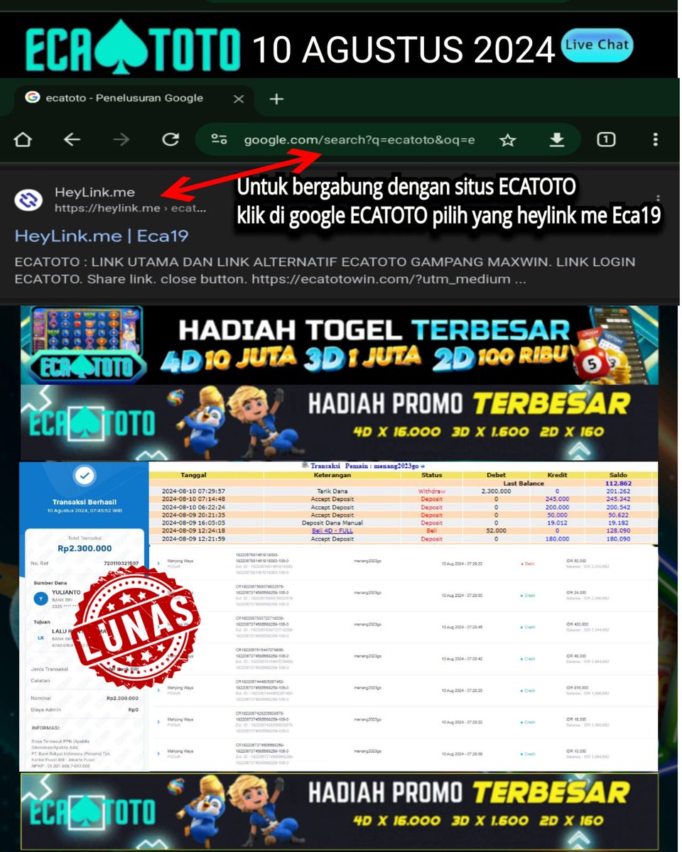 resmi7207's tweet photo. 📷SITUS TERPERCAYA SE ASIA #ecatoto #pastimenang #ecatotogacor #slotgacor #antikalah #menangterus #viral #bokep #slotindo #slotthailand #slot #slotthailand📷 📷 📷 https://t.co/HCj8ptwlxS