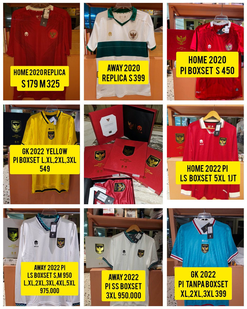 #jersey4sale #1565
#Timnas #Indonesia Home 2022 Original replica BNIP
S479,M499,L529 XL549
2XL,3XL 650
marketplace +admin 
tokopedia.link/oLpu16diYKb
id.shp.ee/ArHxN7n
DM/WA wa.me/62895332843252
<a href="/RCJerseyOri/">#RCJerseyOri Football Shop</a> <a href="/Officialkjti/">Kolektor Jersey Timnas Indonesia</a> <a href="/JerseyLigina/">Pencinta Kain Ligina (Follow IG: @pjli_id)</a> <a href="/indonesianjsy/">Indonesian.Jersey</a> <a href="/jerseysneil/">#lelangsneil</a>