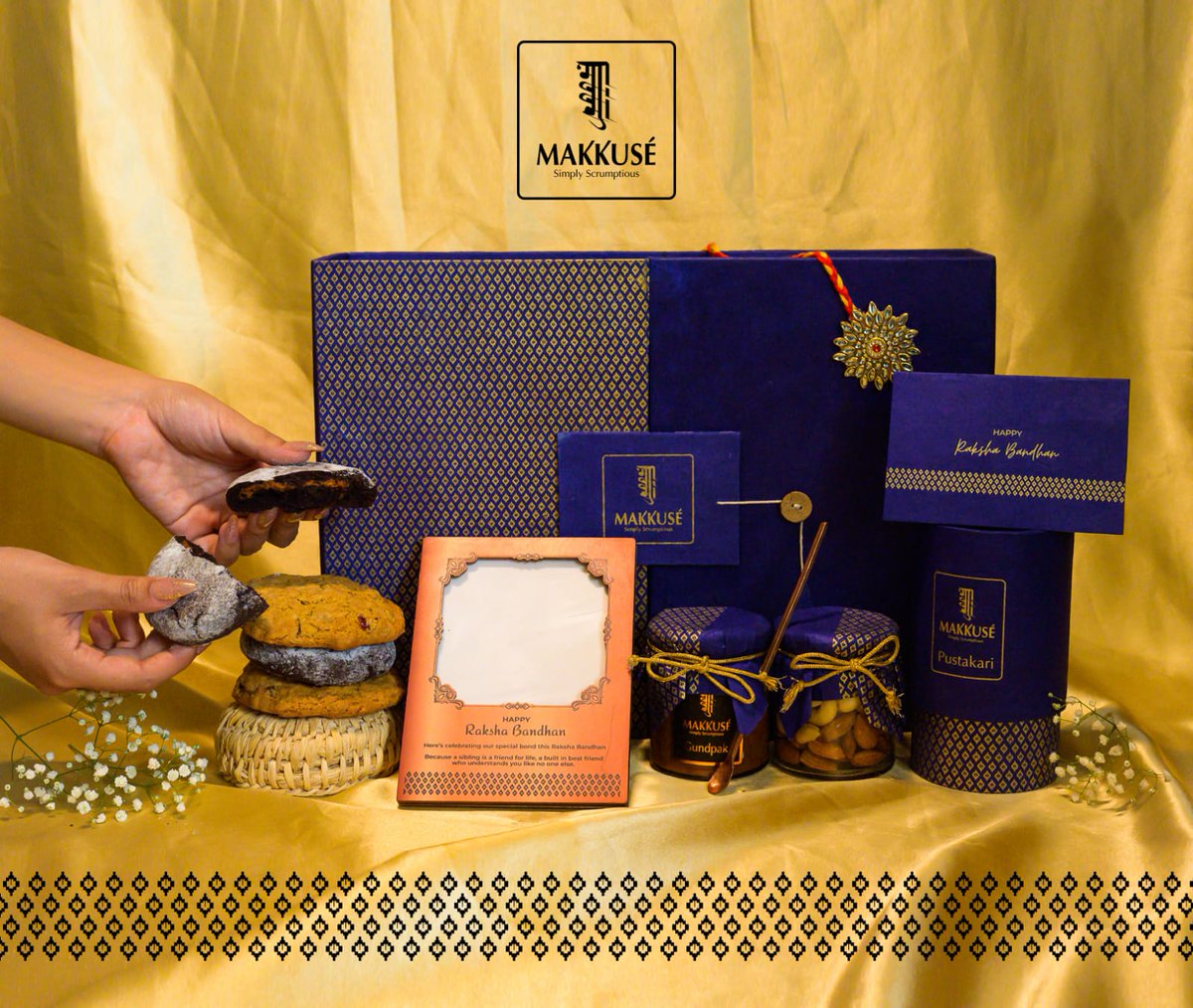 MakkuseN's tweet photo. Rakshya Bandan is near ! We're ready with your gifting https://t.co/rdpRqxS4xy