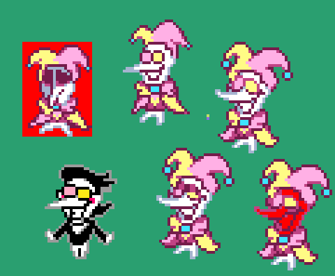 Col0rWorld's tweet image. at everyone
#deltarune #sprite #chapterrewritten #scampton #pixelart #pleasedonotannouncetotheserver