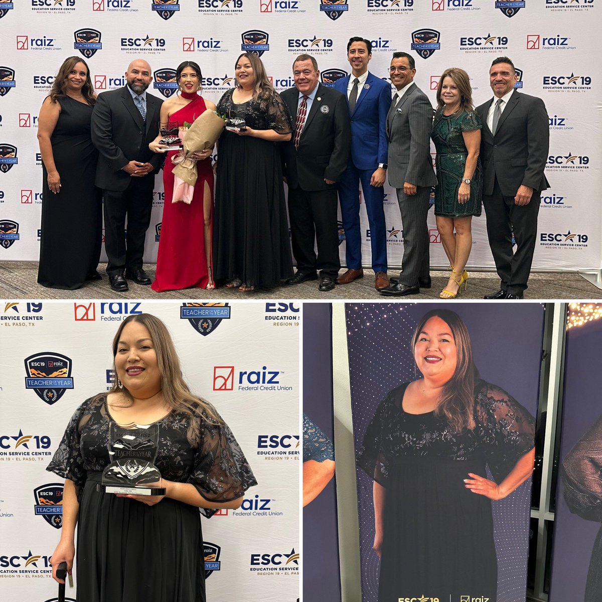 What a great night to recognize our amazing educators! <a href="/mschucaemmsband/">Ms. Chuca</a> we are beyond proud to have an exceptional and inspiring educator for our students. You STRIKE❤️🩶 <a href="/ClintISD/">Clint ISD</a> <a href="/EMMSRATTLERS/">Antonio Ruiz</a> <a href="/MontanaMiddle/">East Montana Middle School</a> 
#YouMakeUs