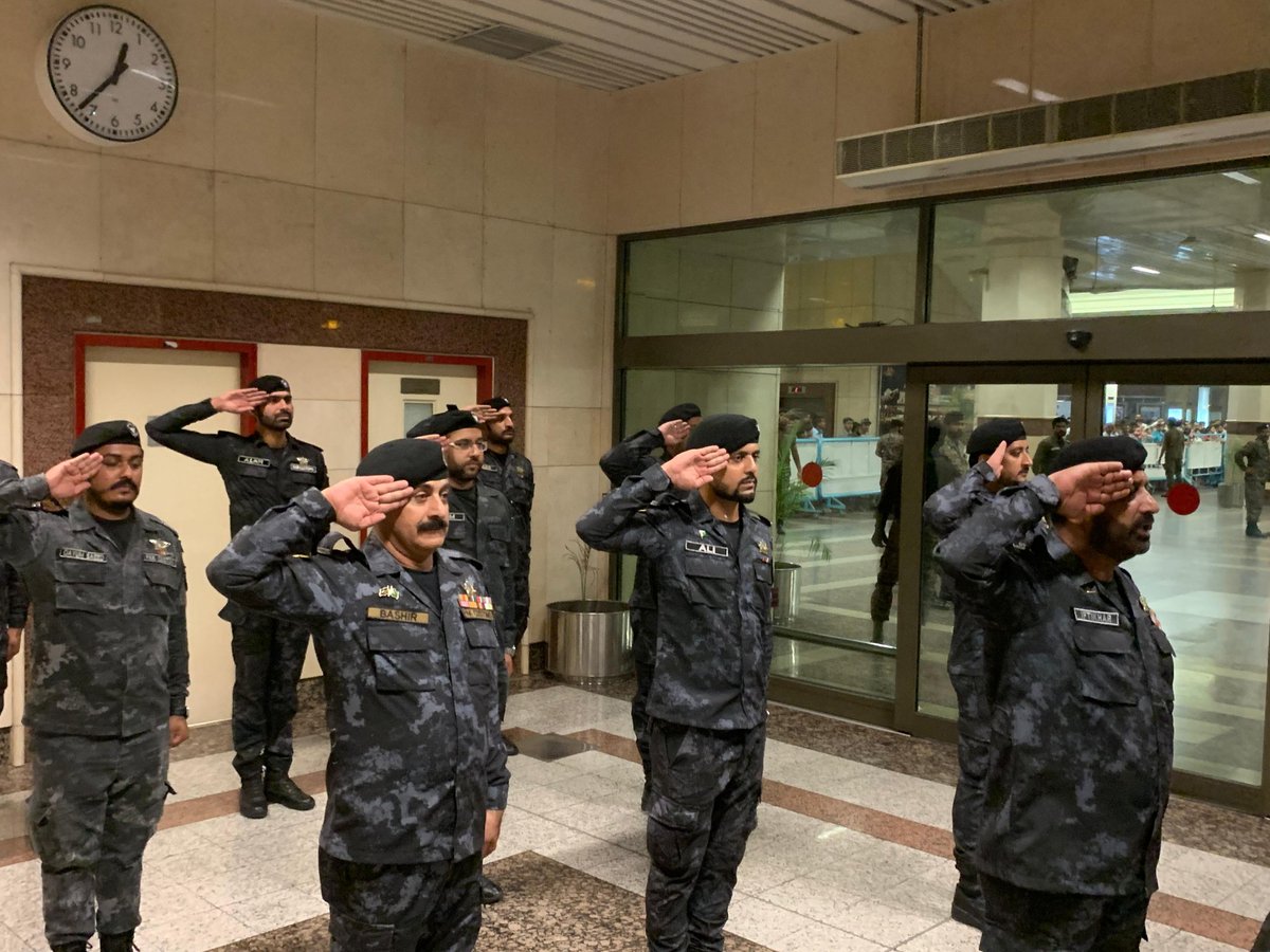 Officers of Pakistan Customs received National Hero and Olympian Arshad Nadeem at Lahore Airport. A bouquet and Guard of Honour was presented by Customs.
<a href="/FBRSpokesperson/">FBR</a> 
<a href="/Pak_Customs/">Pakistan Customs Service</a> 
<a href="/Financegovpk/">Ministry of Finance, Government of Pakistan</a> 
<a href="/Olympics/">The Olympic Games</a> 
<a href="/CustomsToday/">Customs Today</a>
<a href="/ali_abbas_5/">Ali Abbas Gardezi</a>