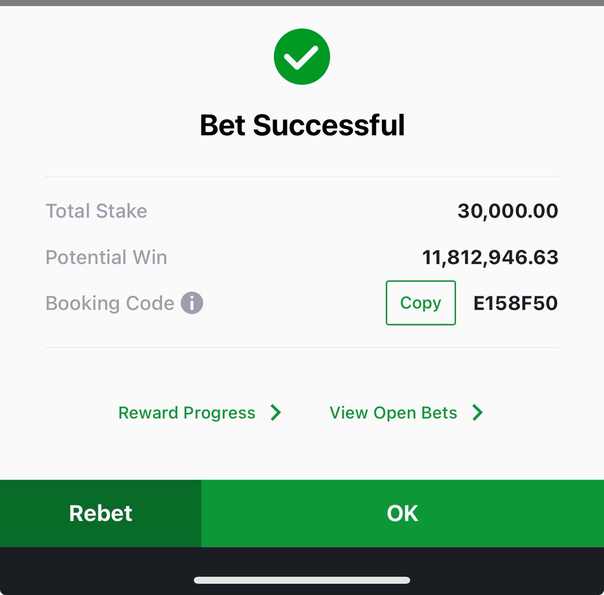 If the game cut early, Rebet
If you no get money to Rebet, go and sleep
Na Sunday