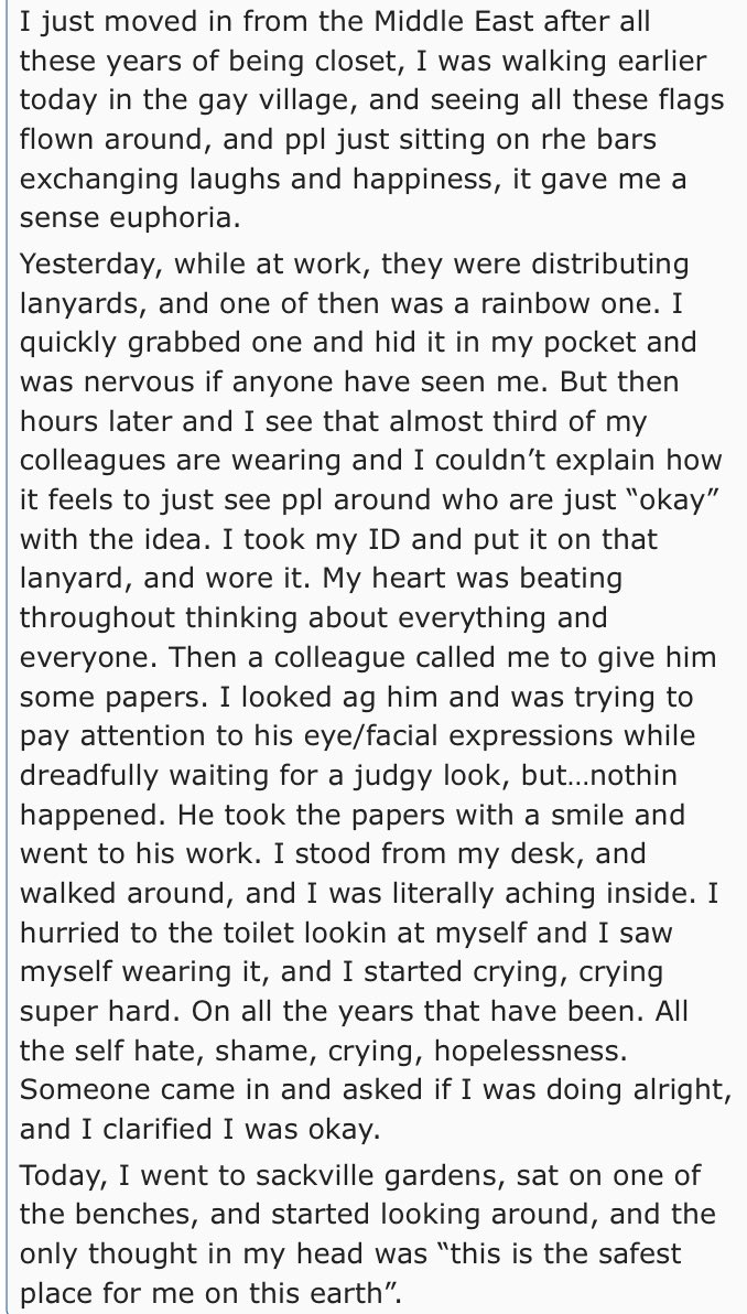 This post on Reddit, please think of this whenever you question the need for Pride events, representation matters 🏳️‍🌈🏳️‍⚧️

Welcome to Manchester ❤️❤️