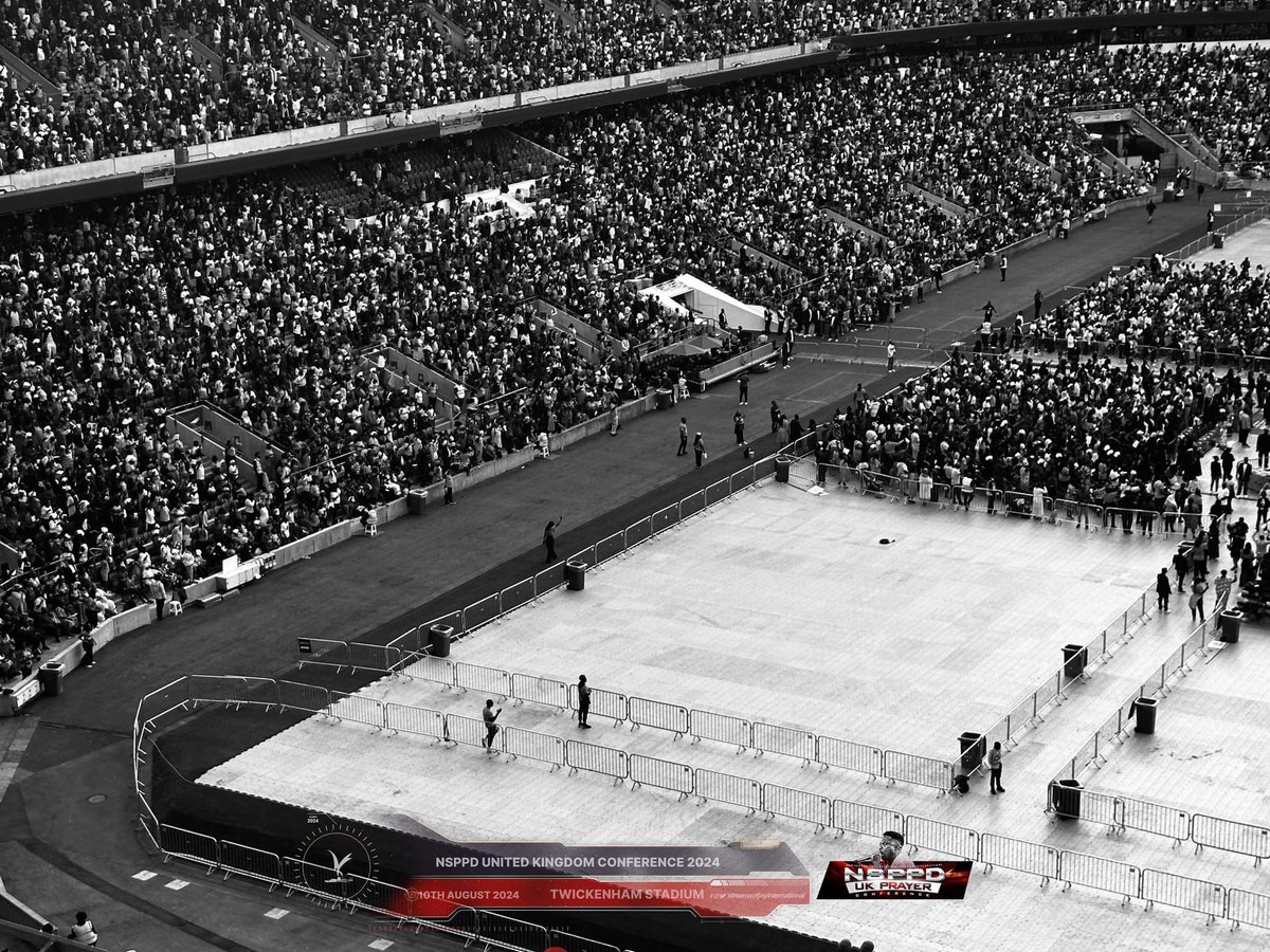 streamsofjoyHQ's tweet image. NSPPD UK CONFERENCE 2024…
TWINCKENHAM STADIUM, LONDON, UK. 

This is Revival.
This is a Revolution:
From Nigeria to the World.
Let the name of our Lord Jesus be praised.
Thank you Jesus, What You Cannot Do Does Not Exist!!!

#nsppd
#7amFirePrayers
#StreamsOfJoyInternational