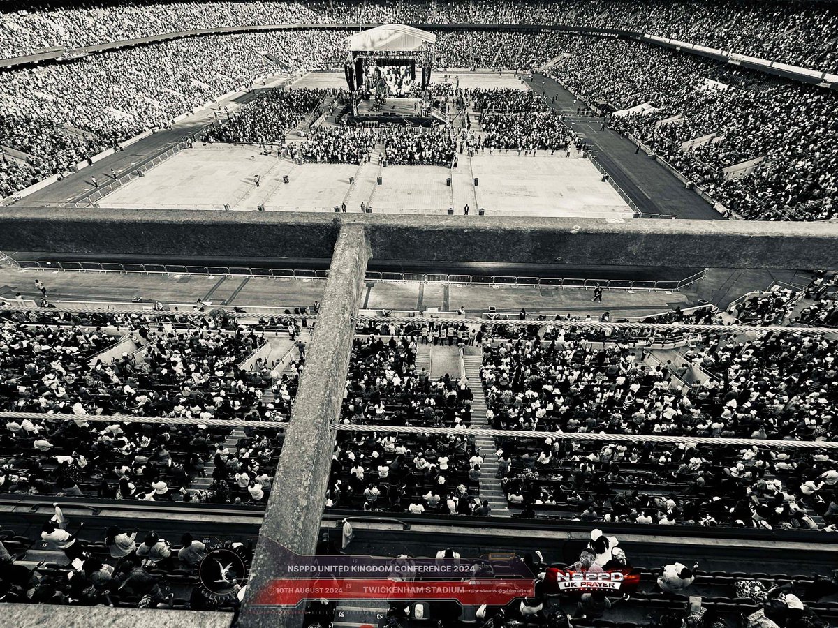 streamsofjoyHQ's tweet image. NSPPD UK CONFERENCE 2024…
TWINCKENHAM STADIUM, LONDON, UK. 

This is Revival.
This is a Revolution:
From Nigeria to the World.
Let the name of our Lord Jesus be praised.
Thank you Jesus, What You Cannot Do Does Not Exist!!!

#nsppd
#7amFirePrayers
#StreamsOfJoyInternational