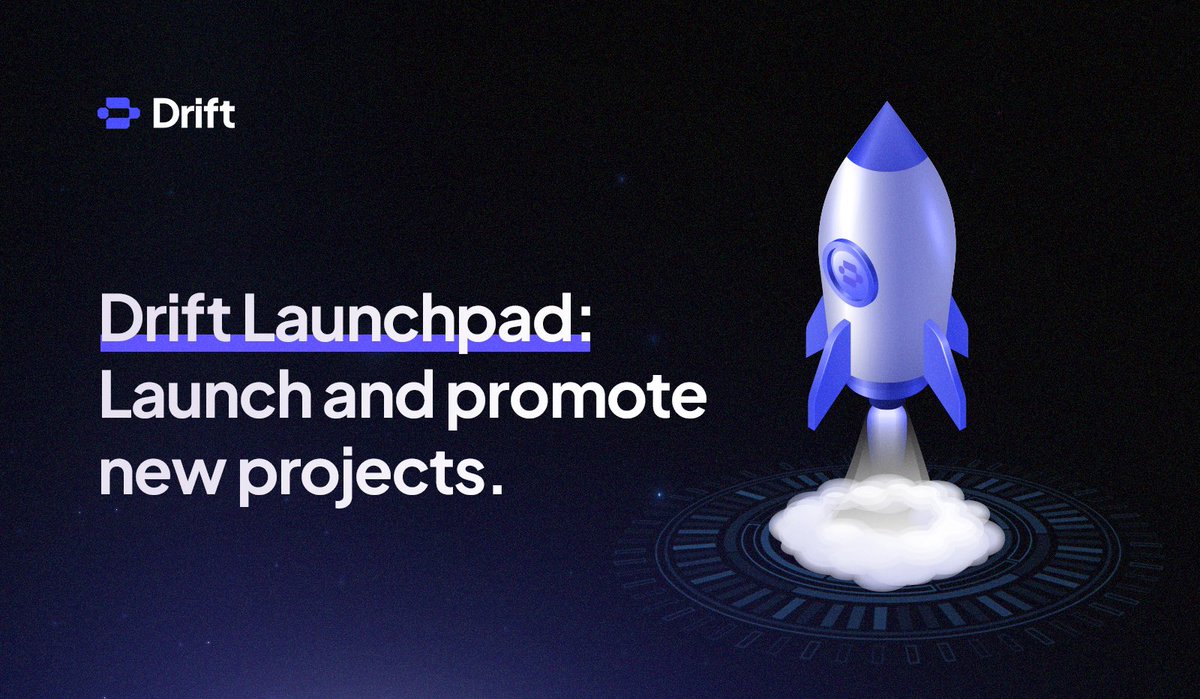 Introducing Drift Launchpad, the ultimate platform for turning your blockchain dreams into reality! Whether you're a visionary developer or a passionate investor, we're here to propel your project to new heights.